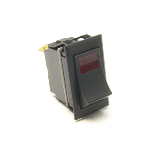 ROCKER SWITCH ON/OFF RED - PAFZ-80401