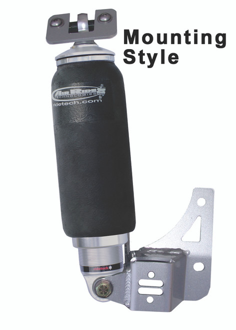 Rear TQ Shockwaves For 1964-1972 Chevelle Cutlass For Use W/ Stock 10/12 Bolt Housing Pair Of Triple Adjustable Shock waves W/ 1/4 Inch Airline Fittings And Mounting Brackets Ridetech 11225411 - RLTP-11225411