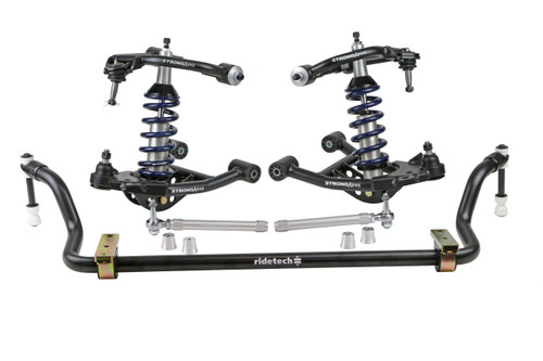 HQ Coil-Over System For 1978-1988 Monte Carlo Cutlass Front And Rear HQ Coil-Overs Front Upper And Lower Strongarms Rear Upper And Lower Strongarms And Front And Rear Sway Bars Ridetech 11320201 - RLTP-11320201