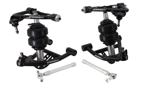 HQ Air Suspension System For 1982-2003 S10 S15 And Sonoma W/ 7.5 Inch Differential Front And Rear HQ Shockwaves Front Truturn System Wishbone Rear Suspension System And Front Sway Bar Ridetech 11390297 - RLTP-11390297