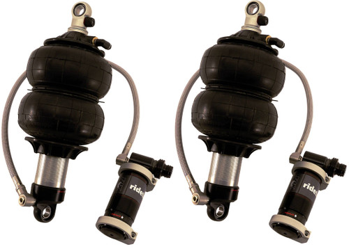Front TQ Shockwaves For 1979-1993 Mustang For Use W/ Ridetech Sla Pair Of Triple Adjustable Shock waves W/ 1/4 Inch Airline Fittings Ridetech 12123011 - RLTP-12123011