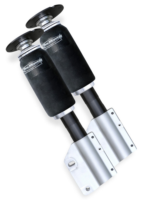 Front HQ Shockwaves For 2005-2014 Mustang Pair Of Rebound Adjustable Shock waves W/ 1/4 Inch Airline Fittings Ridetech 12152401 - RLTP-12152401