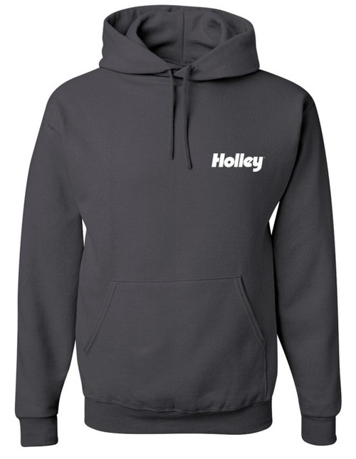 HOLLEY HOODED SWEATSHIRT - CHARCOAL GRAY - HTPD-10432-XLHOL