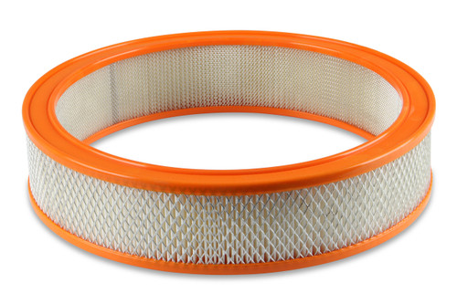 14X3 PAPER AIR FILTER W/ORANGE RUBBER RI - HTPD-120-179