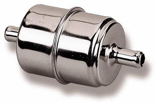 CHROME FUEL FILTER (5/16 HOSE - HTPD-162-524