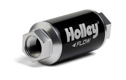 Billet HP Fuel Filter - 3/8NPT 10-Micron 100GPH - HTPD-162-550