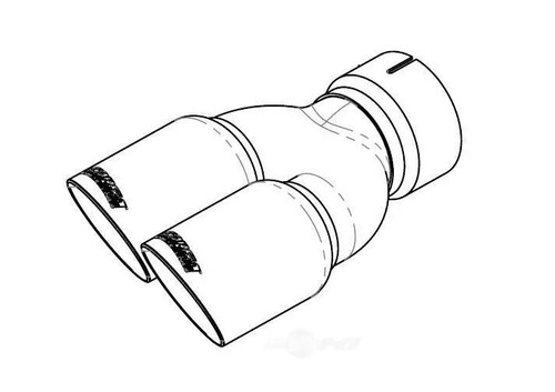 Two Twin 3.0 Polished Pro-Series Tip Kit (Clamps Included) 14833 - CDRC-14833