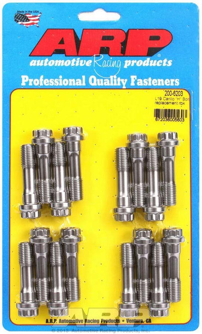 CARILLO INHIN BOLT L19 REPLACEMENT ROD BOLT KIT 200-6203 - ACDW-200-6203