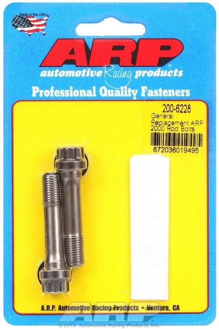 GENERAL REPLACEMENT ARP2000 ROD BOLTS 200-6228 - ACDW-200-6228