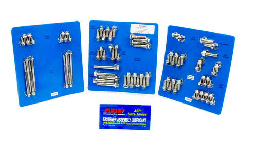 SBC S/S Complete Engine Fastener Kit 6pt. 534-9602 - ACDW-534-9602