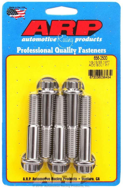 S/S Bolt Kit - 12pt. (5) 1/2-13 x 2.500 656-2500 - ACDW-656-2500