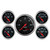 GAUGE KIT 5 PC. 3 3/8IN & 2 1/16IN GPS SPEEDOMETER DESIGNER BLACK 1450 - ATYG-1450