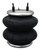 Firestone 6873 Double Convoluted Air Spring 8 Inch Diameter W/ 1/4 Inch NPT Port Length Is 3 Inch Minimum 5 -5.5 Inch Ride Height And 8 Inch Maximum Load Capacity Is 2140 LbsAt 100 Psi Ridetech 90006873 - RLTP-90006873