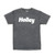 LTS HOLLEY GARMENT WASH TEE - BLACK - HTPD-10429-2XHOL
