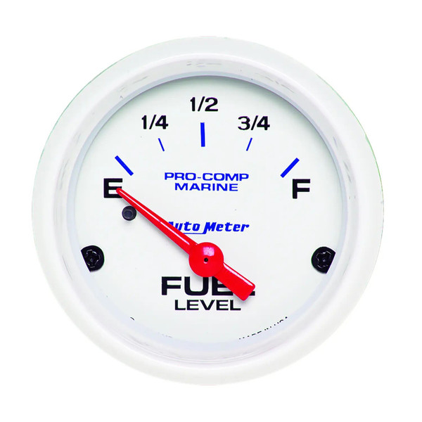 GAUGE FUEL LEVEL 2 1/16IN 240E TO 33F ELEC MARINE WHITE 200760 - ATYG-200760