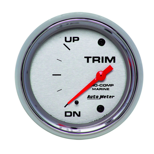 GAUGE, TRIM LEVEL, 2 5/8", 0ODOWN-90OUP, ELECTRIC, MARINE CHROME 200767-35 - ATYG-200767-35