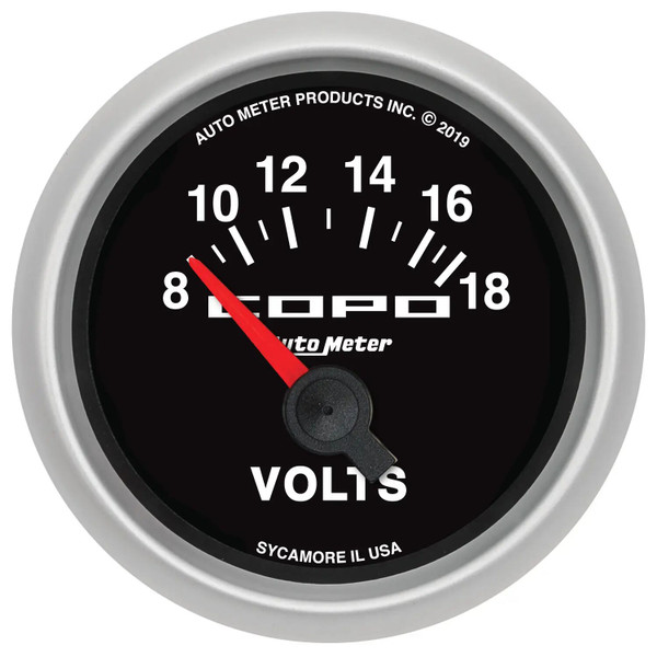 GAUGE VOLTMETER 2 1/16IN 18V ELECTRIC COPO 880874 - ATYG-880874