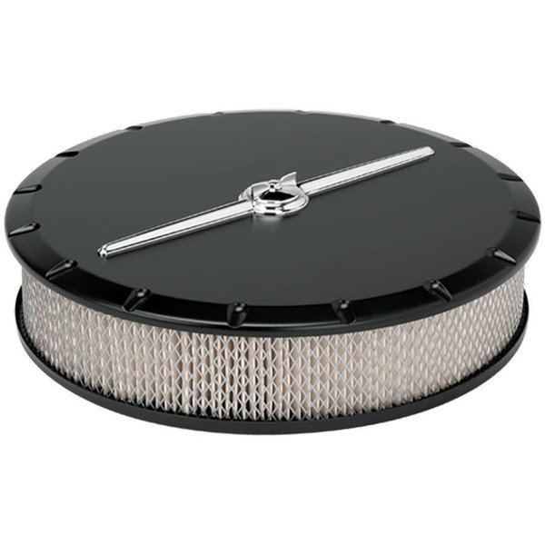 14in Air Cleaner Strmlne Black 15824 - BQLS-15824