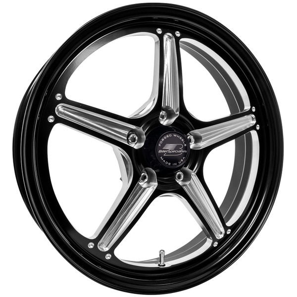 Street Lite Black Wheel 17X4.5 5x4.75 BC 2IN BS RSFB23745Z6120 - BQLS-RSFB23745Z6120