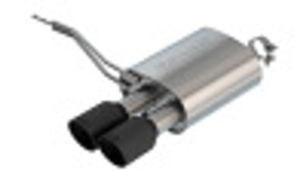 14C MINI COPPER S 2.0L TURBO AXLEBACK STYPE EXHAUST SYSTEM W/BLK CER TIPS 11915CB - BAFU-11915CB