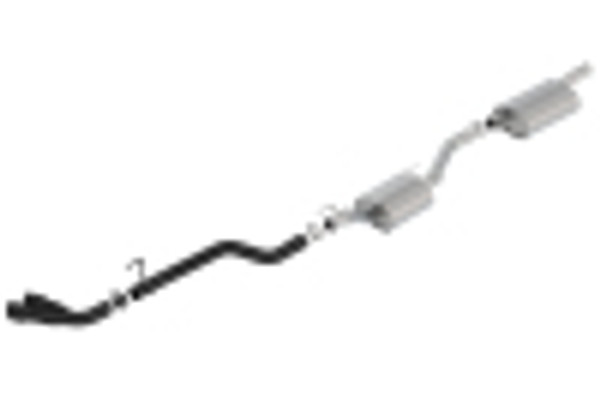 2020 GLADIATOR JT 3.6L V6 AT/MT 4WD 4DR TOURING BLK COATED DUAL TIPS & OVERAXLE 140811CB - BAFU-140811CB