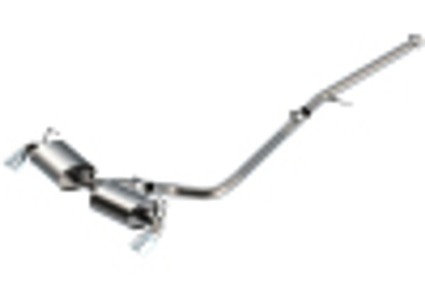 2121 BRONCO SPORT 2.0L i4 CATBACK EXHAUST SYSTEM STYPE W/CHROME TIPS 140882 - BAFU-140882