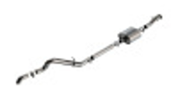 21C BRONCO 2.3L 4L CATBACK TOURING CLIMBER EXHAUST SYSTEM W/2.75IN BRSHD SS TD TIP 140897 - BAFU-140897