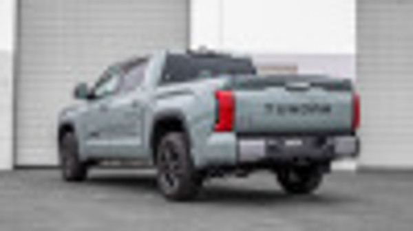 22C TUNDRA CATBACK STYPE EXHAUST SYSTEM W/CHROME TIPS 140939 - BAFU-140939