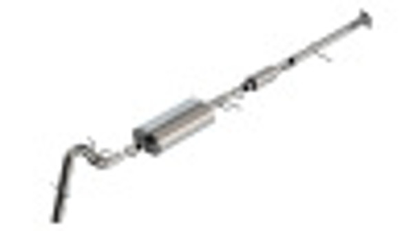 23C COLORADO CC SB 2.7L TURBO CATBACK STYPE EXHAUST SYSTEM W/TURNDOWN TIP 140944 - BAFU-140944