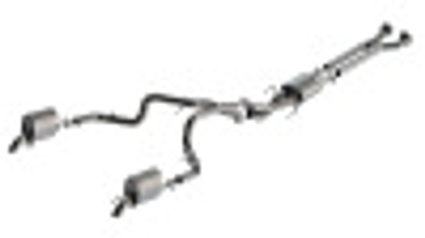 23C GRAND WAGONEER L 3.0L TURBO 4X4 CATBACK STYPE EXHAUST SYSTEM W/TURNDOWN TIPS 140976 - BAFU-140976