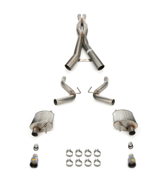 24-   Mustang 5.0L Cat Back Exhaust 21251BLK - CDRC-21251BLK