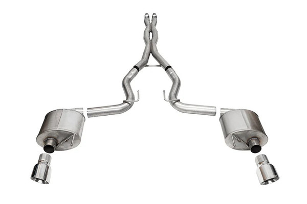 24-   Mustang 5.0L Cat Back Exhaust 21254 - CDRC-21254
