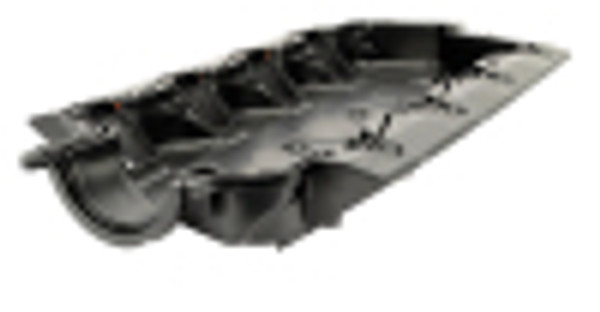 LSX 92mm Intake Manifold Lower Shell for GEN III LS1, LS2, LS6 54039BLS - FOPL-54039BLS