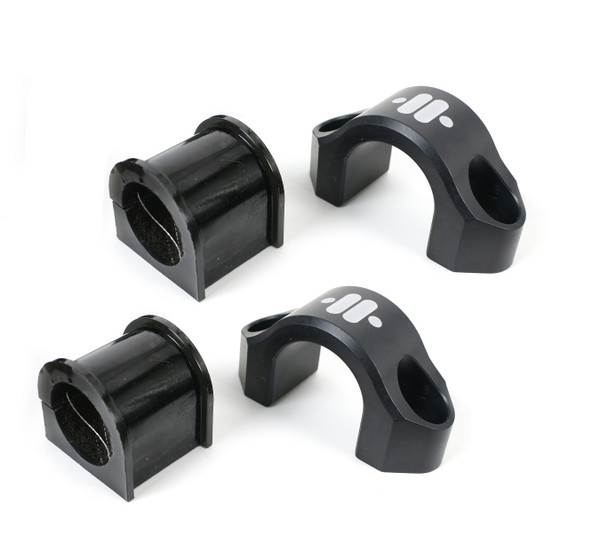 Delrin Sway Bar Bushing Kit 1.25 Inch I.DX 3.125-3.625 Inch Wide Hole Pattern 1 Pair Of Delrin Inserts Polyurethane Bushings And Straps Ridetech 11009256 - RLTP-11009256