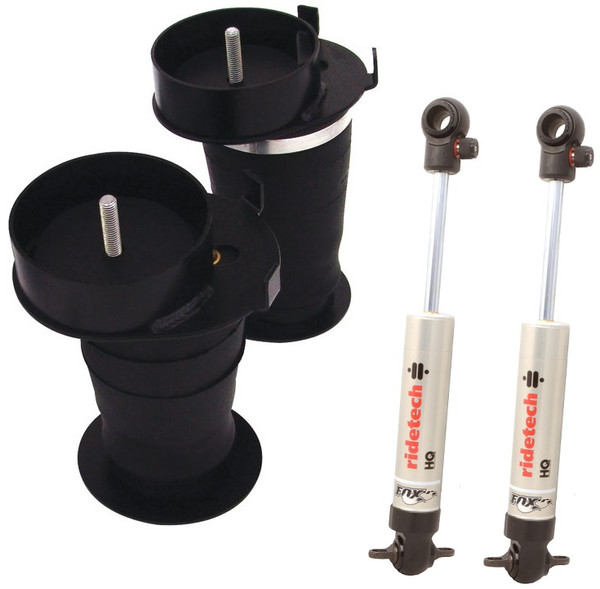Rear Coolride Kit For 1965-1970 Buick Full-Size And 1966-1970 Riviera Air Springs Brackets HQ Shocks And Hardware Ridetech 11144010 - RLTP-11144010