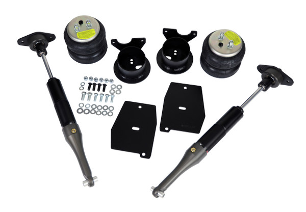 Rear Coolride Kit For 2005-2023 Charger Challenger Magnum And 300C Air Springs Brackets HQ Shocks And Hardware Ridetech 13044110 - RLTP-13044110