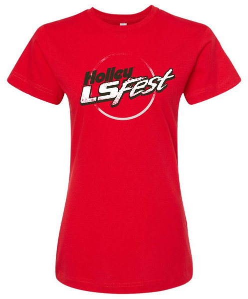 LS FEST LADIES LOGO TEE - RED - HTPD-10372-XLHOL