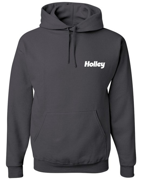 HOLLEY HOODED SWEATSHIRT - CHARCOAL GRAY - HTPD-10432-2XHOL