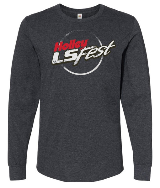LS FEST LONG SLEEVE TEE - BLK HTR - HTPD-10453-SMHOL