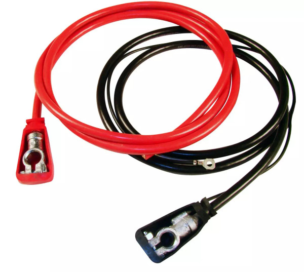 Battery Cable Kit 1Gauge Under Hood Top Post 500725 - AATB-500725