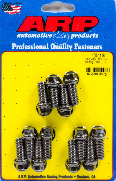 Header Bolt Kit - 6pt. 3/8 x .875 UHL (12) 100-1116 - ACDW-100-1116