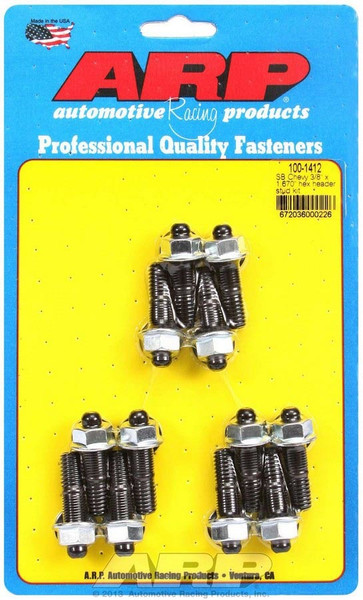 Header Stud Kit - 6pt. 3/8 x 1.670 OAL (12) 100-1412 - ACDW-100-1412