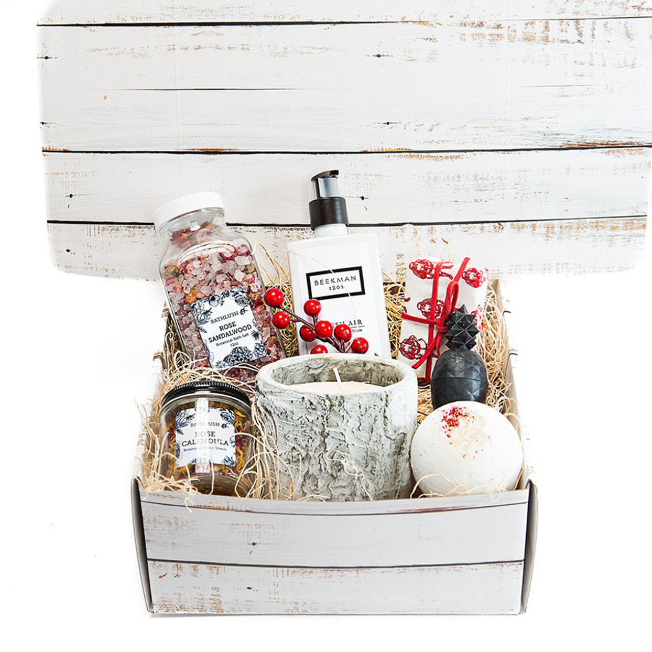 Holiday Gift Box for Him  Mens Winter Gift Basket – Happy Hygge Gifts