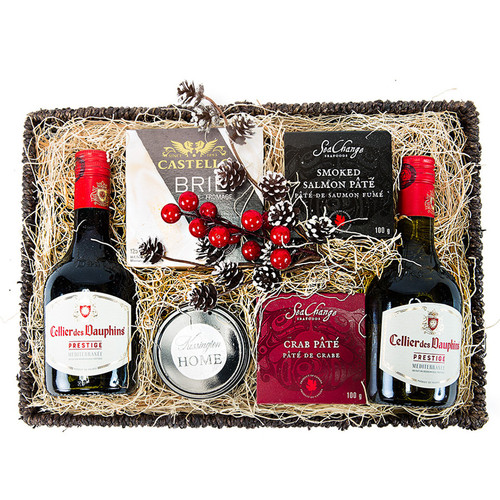 Red & White Wine Gift Basket