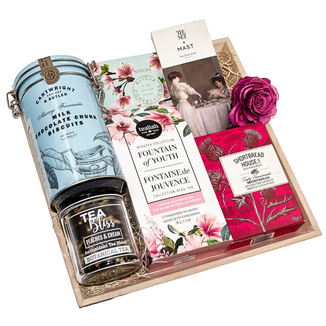 luxury tea basket