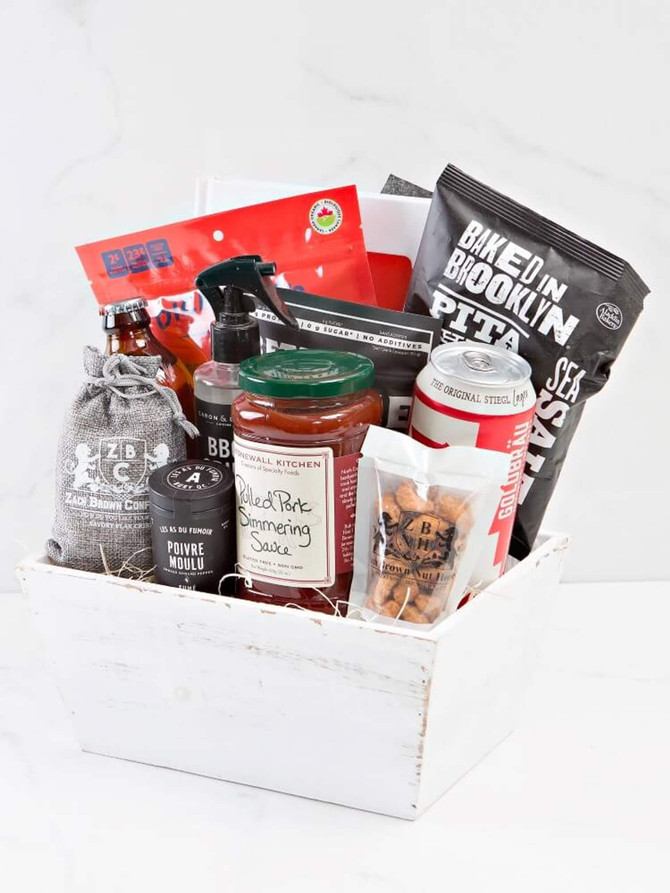 Beer and BBQ gift canada delivery