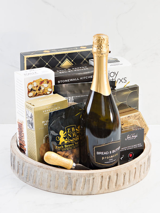 chocolate prosecco gift set