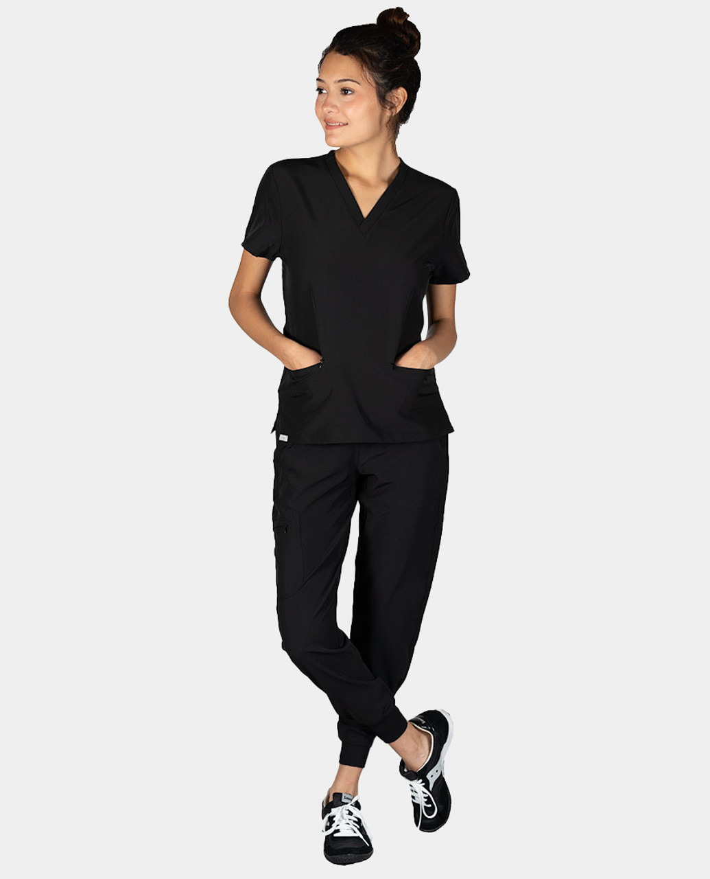 Carolina Cargo 2 Pocket Scrub Top