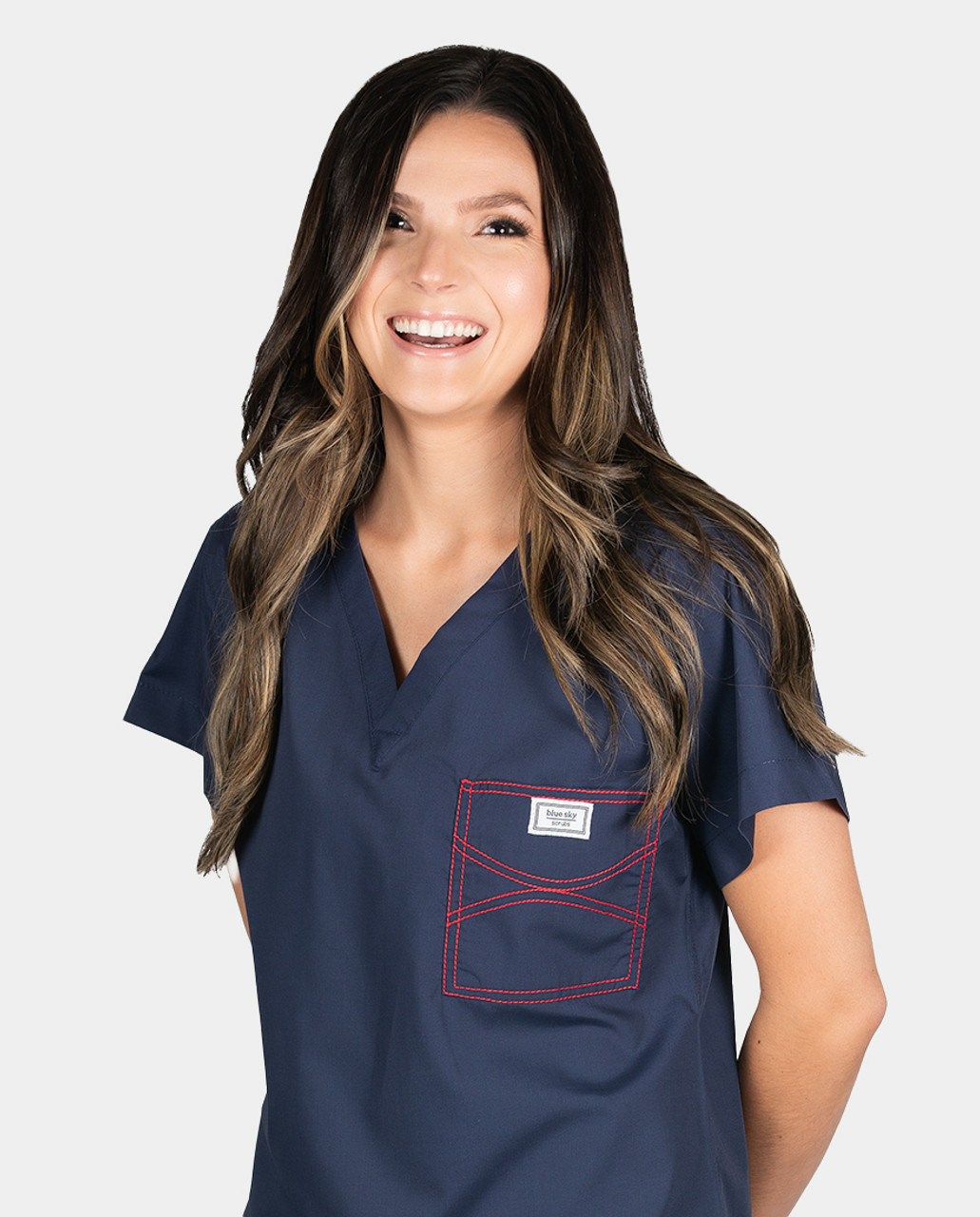 Limited edition Shelby scrub tops - Navy blue