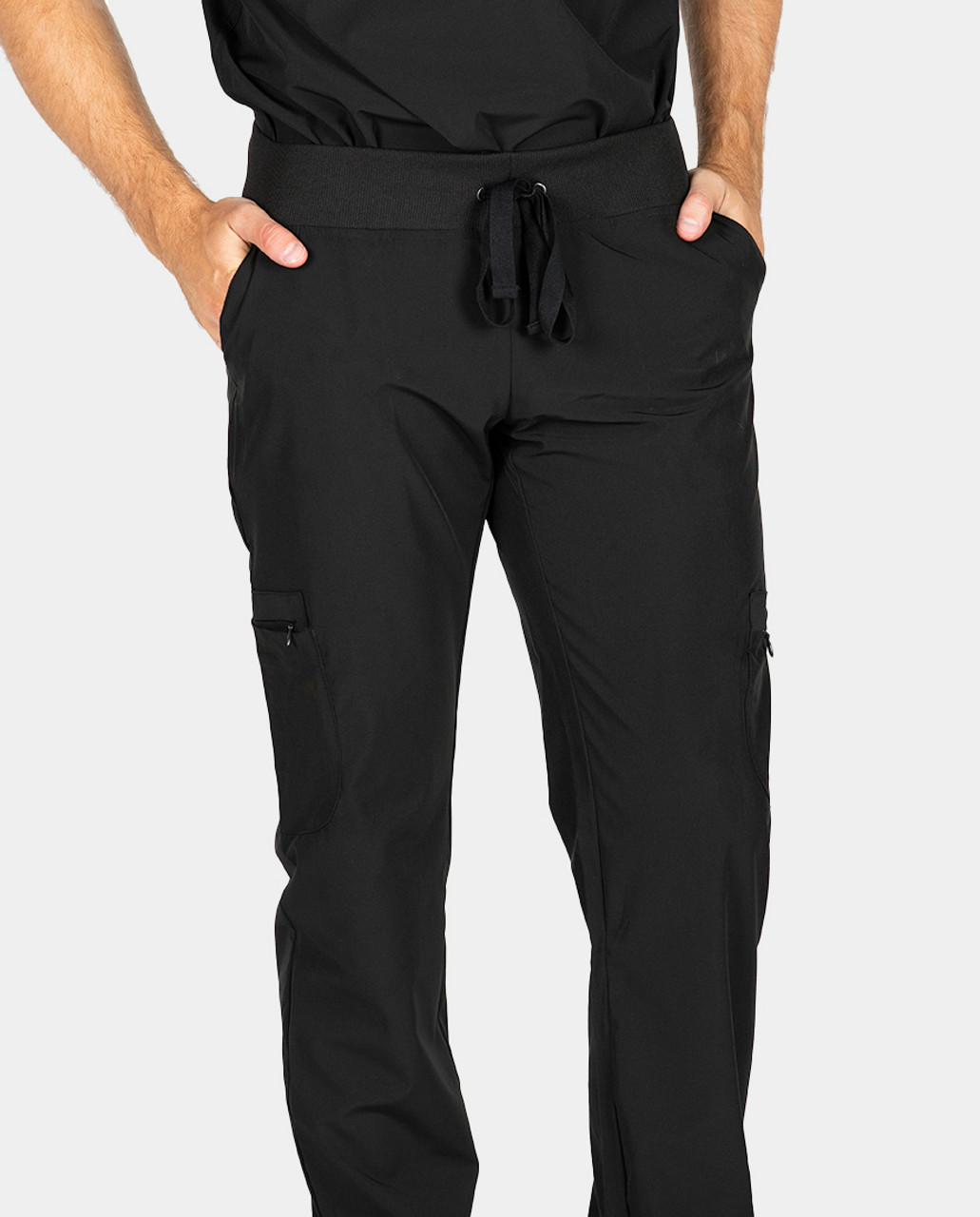Carhartt Men's Straight Fit Mid-Rise Athletic Cargo Scrub Pants at
